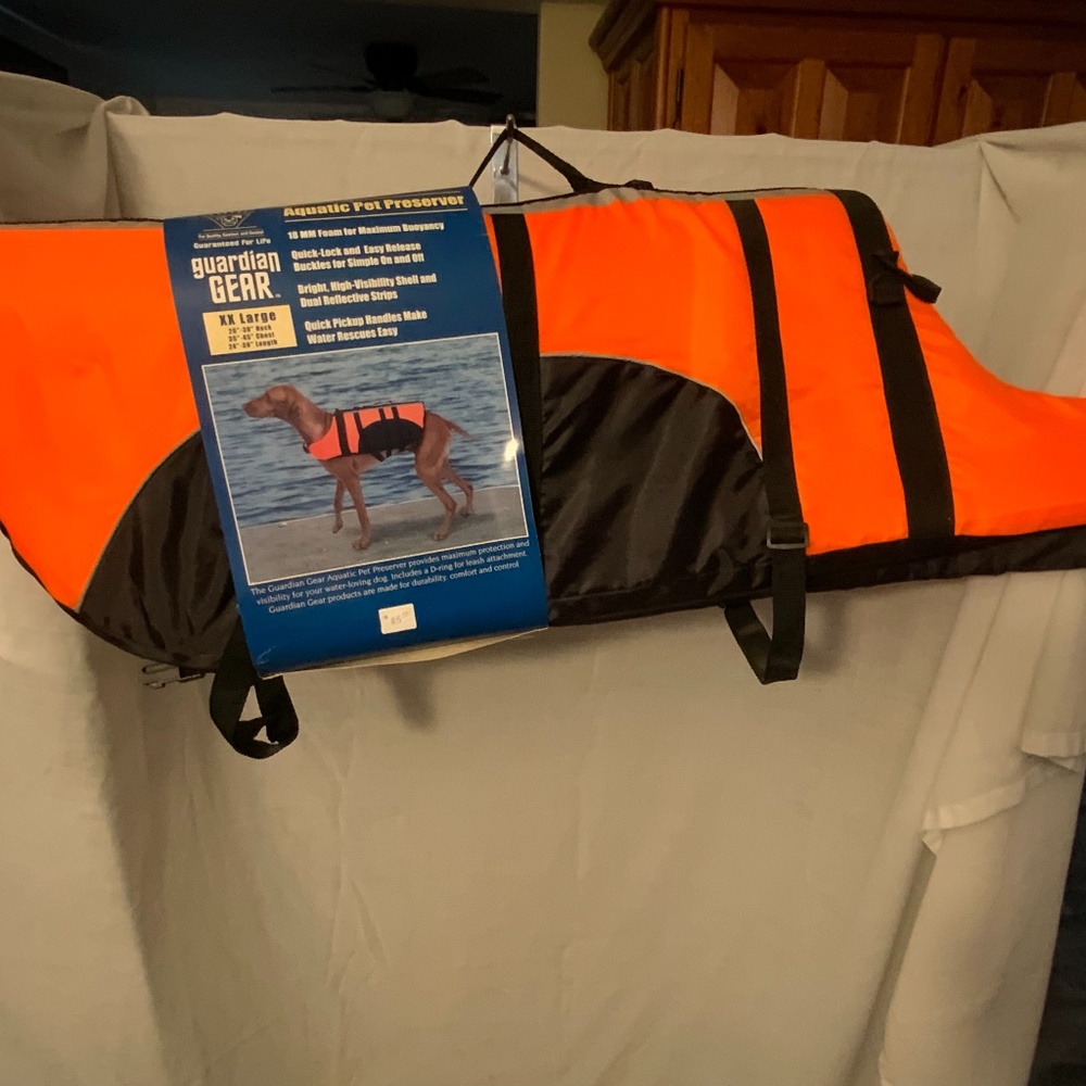 Guardian Gear XX-Large Adjustable Aquatic Life Vest For Dog